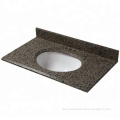 Custom Design Prefab Bathroom Granite Vanity Top for Hotel Project